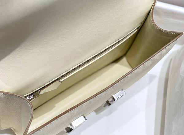 Hermès Constance 1-24 Nata Epsom Palladium Hardware