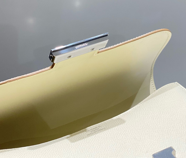 Hermès Constance 1-24 Nata Epsom Palladium Hardware