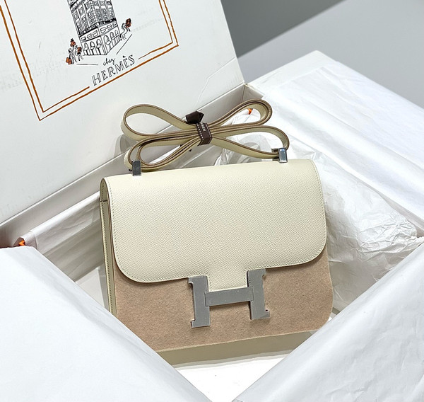 Hermès Constance 1-24 Nata Epsom Palladium Hardware