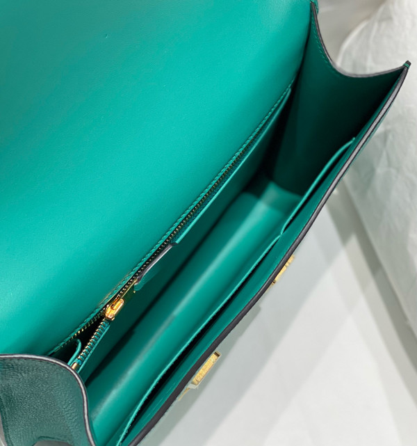 Hermès Constance 1-24 Vert Verone Epsom Gold Hardware