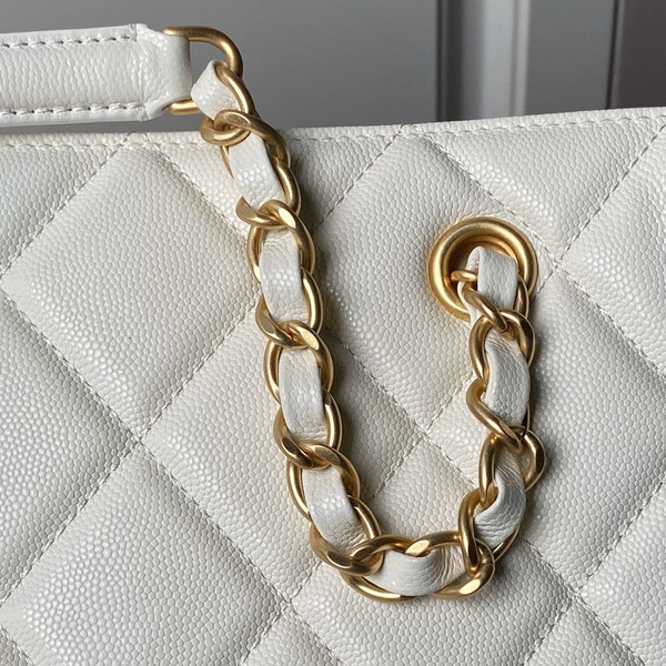 Chanel SMALL TOTE White