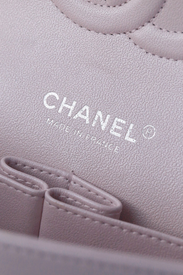 CHANEL CLASSIC 11.12 HANDBAG Cloudy Tie and Dye Calfskin With Silver Hardware