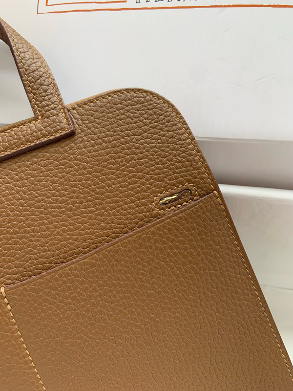Hermes Halzan 25 Gold Clemence Gold Hardware
