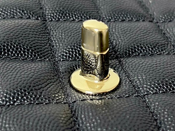 Chanel MINI FLAP BAG WITH TOP LIZARD HANDLE 2024