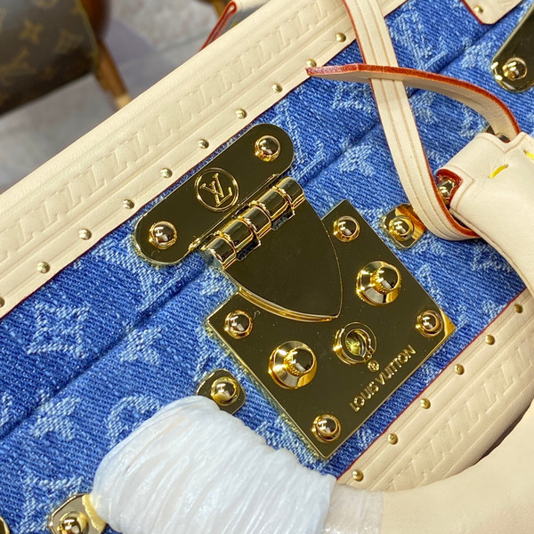 Louis Vuitton M24161 Petite Valise Denim Blue