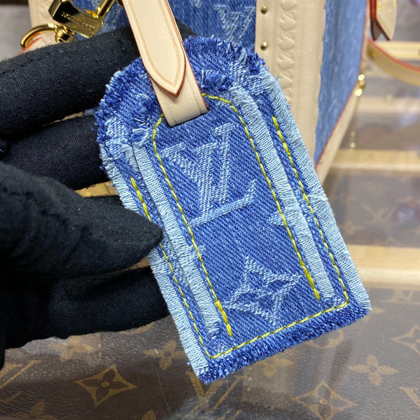 Louis Vuitton M24161 Petite Valise Denim Blue