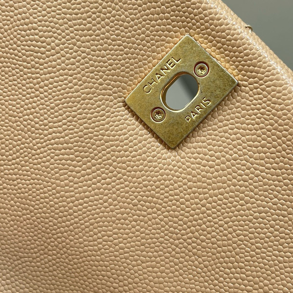 Chanel Chai Calfskin Coco Handle Bag 29cm