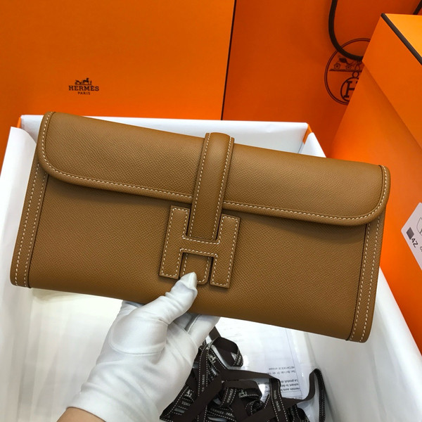HERMÈS JIGE ELAN 29 GOLD EPSOM