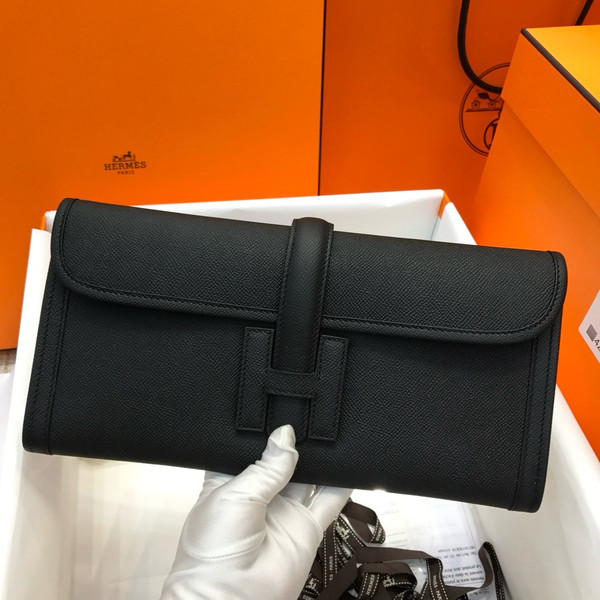 HERMÈS JIGE ELAN 29 EPSOM BLACK