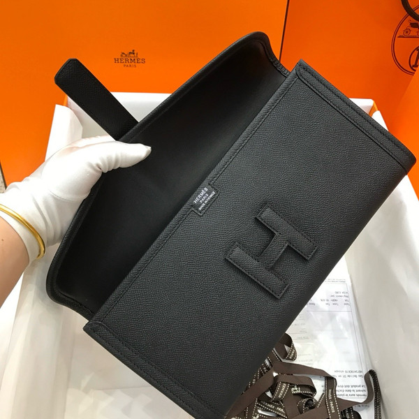 HERMÈS JIGE ELAN 29 EPSOM BLACK