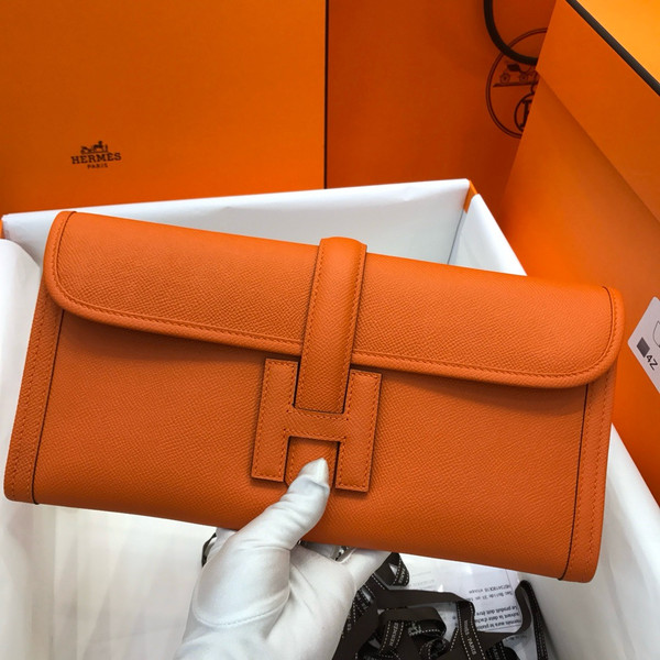 HERMÈS JIGE ELAN 29 EPSOM ORANGE