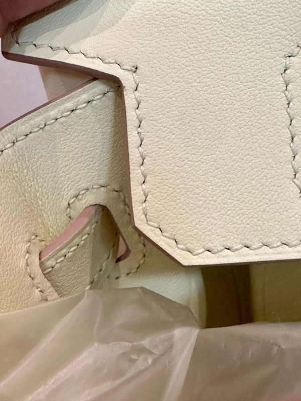Hermes BIRKIN25 JAUNE MILTON I8 Birkin 25 cm Swift Palladium Hardware