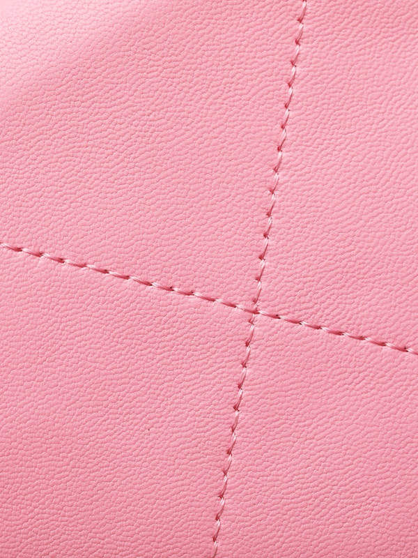 Chanel Maxi Raffia SHOPPING BAG PINK
