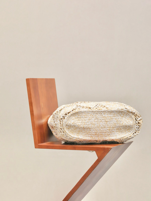 Chanel Maxi Raffia SHOPPING BAG BEIGE