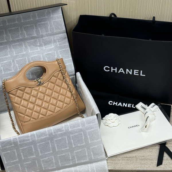 CHANEL 31 MINI SHOPPING BAG CHAI