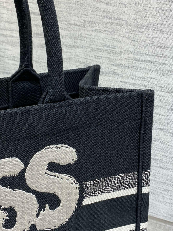 Christian Dior Large Dior Book Tote Miss Dior Graffiti Embroidery