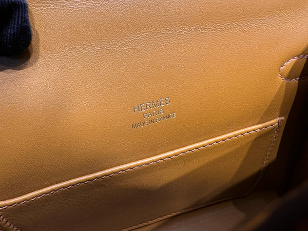Hermes Kelly Casaque bag mini Gold/Etoupe Sellier Epsom leather Gold hardware