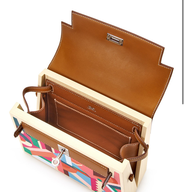 Hermes Kelly Casaque bag mini Gold/Etoupe Sellier Epsom leather Gold hardware