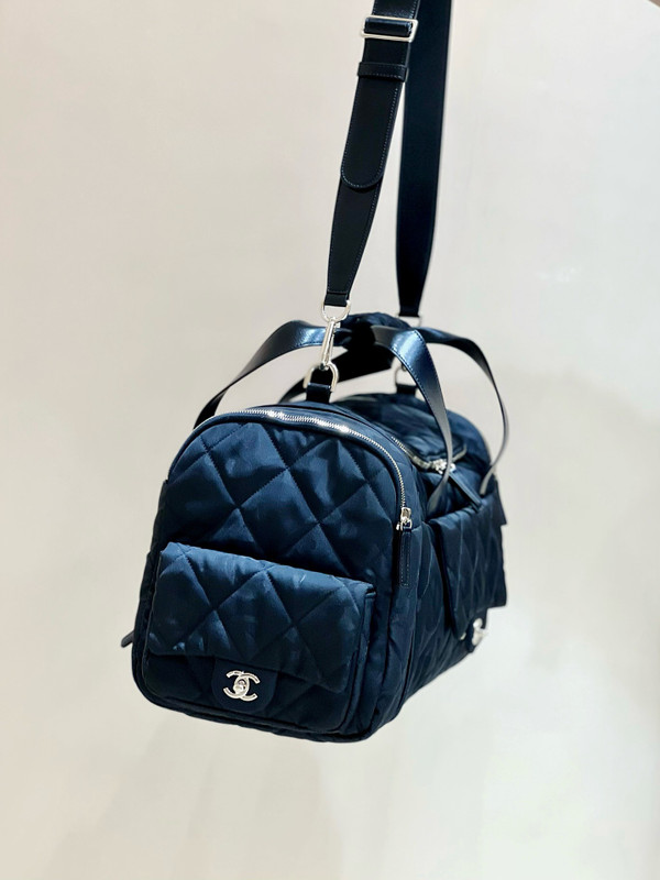 Chanel 2022 Coco Neige Two-in-One Duffle/Backpack