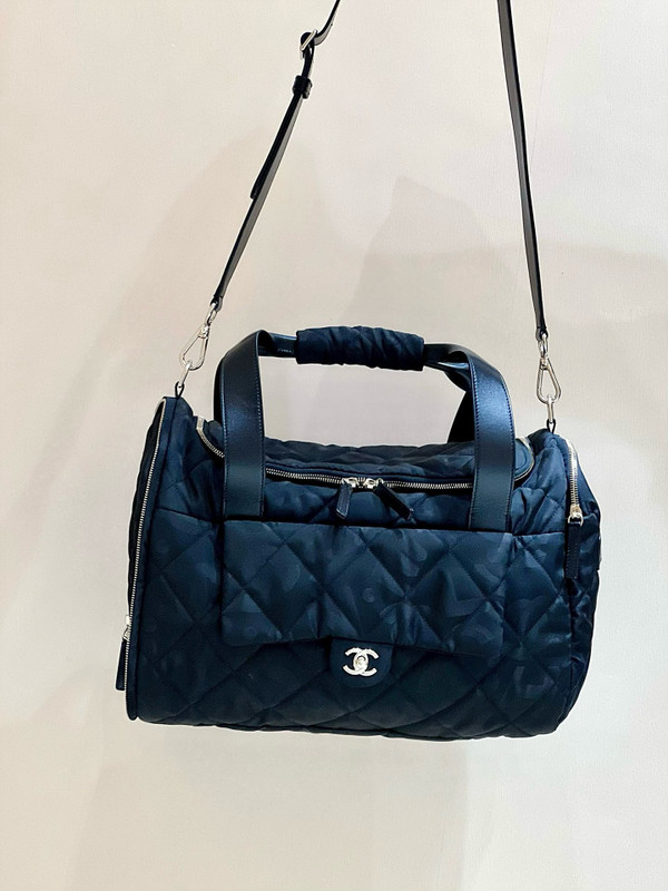 Chanel 2022 Coco Neige Two-in-One Duffle/Backpack