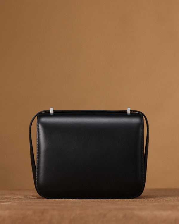 Hermes Constance 19 Mirror Black Box calf leather Palladium hardware