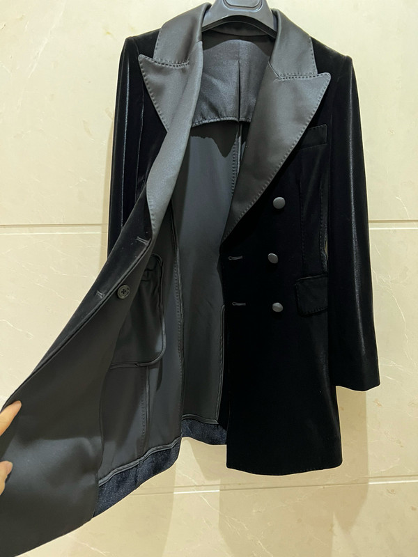 Dolce & Gabbana DOUBLE-BREASTED WOOLEN JACKET