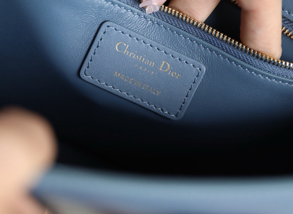 Christian Dior 30 MONTAIGNE CALFSKIN BAG BLUE2024