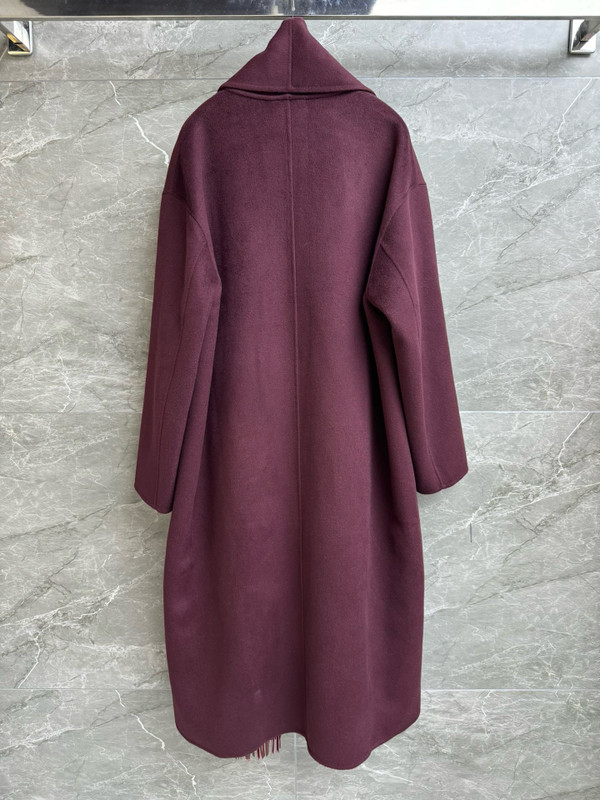 COLOMBO CASHMERE FRINGED COAT