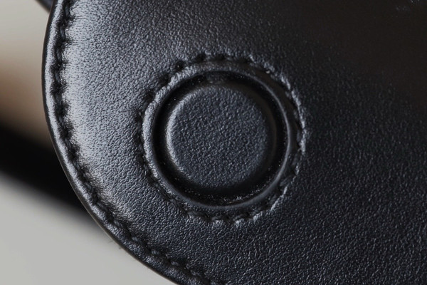 Christian Lady D-Joy Medium Bag Ultra-matt black Cannage calfskin