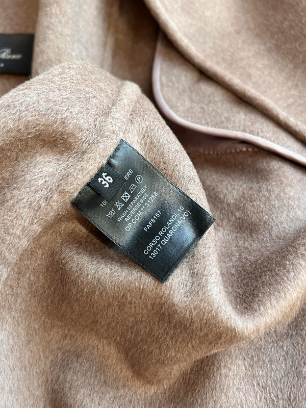 Loro Piana Vincent Coat  Cashmere Rustic Amber