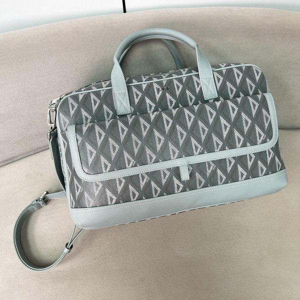 Christian Dior Hit the Road Pet Carrier Bag Dior Gray
