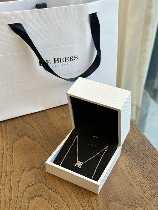 De Beers ENCHANTED LOTUS PENDANT IN ROSE GOLD