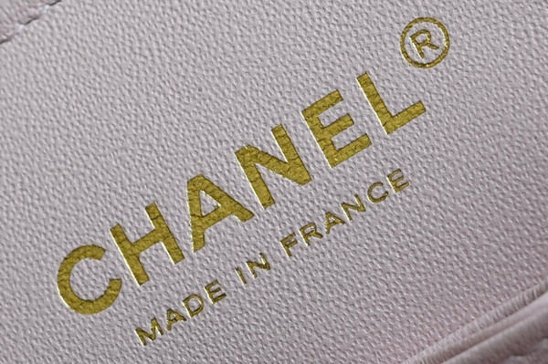 CHANEL  FALL-WINTER 2024/25 CLASSIC 11.12 HANDBAG Lambskin Light Pink 2024