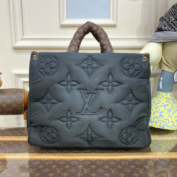 LOUIS VUITTON Cabas “Onthego Pillow” MM M21069 Black
