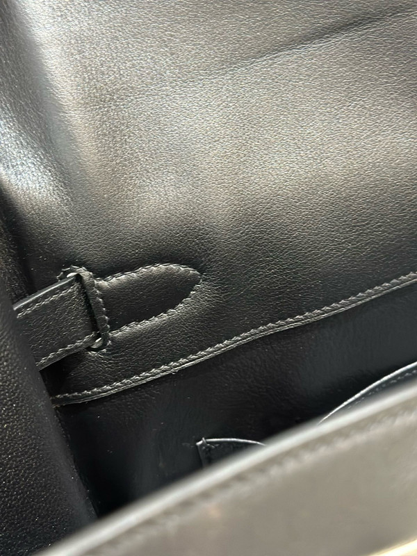 Hermes Kelly 50 Voyage Bag Palladium Hardware Swift Leather Limited Edition