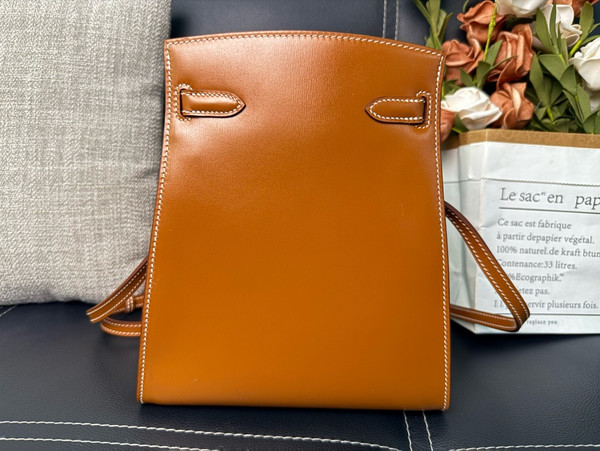 Hermes Kelly Sport Bag Gold