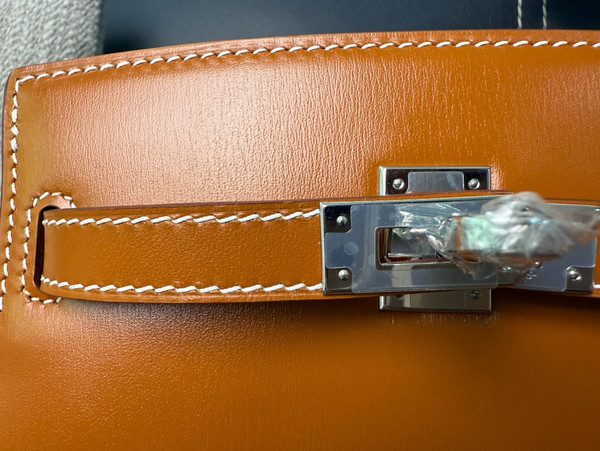 Hermes Kelly Sport Bag Gold