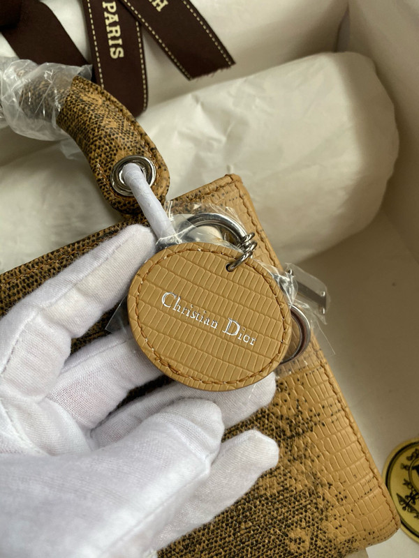 Christian Dior Lady Dior Mini Lizard