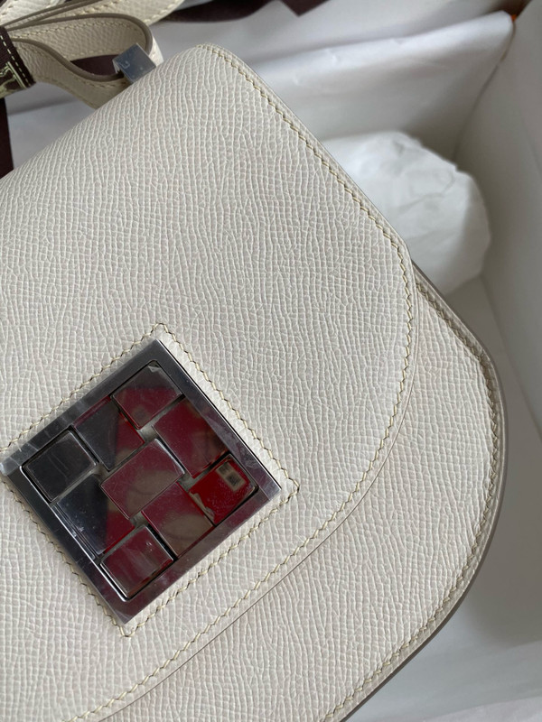 Hermes Craie Mosaique au 24 - 17 bag  Palladium Hardware