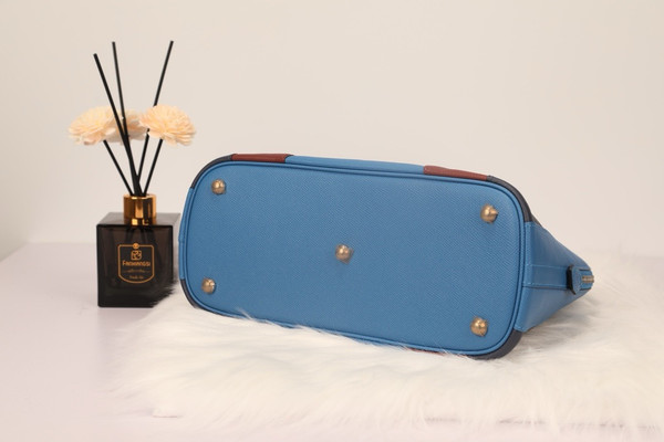 HERMÈS RAINBOW EPSOM BOLIDE 30CM PALLADIUM HARDWARE