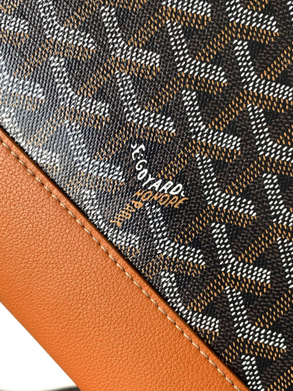 Goyard Cisalpin Document Case Black & Tan