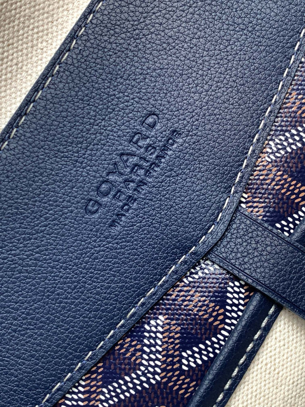 Goyard Cisalpin Document Case Blue