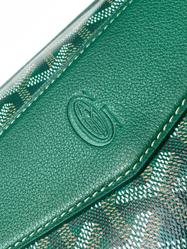 Goyard Cisalpin Document Case Green