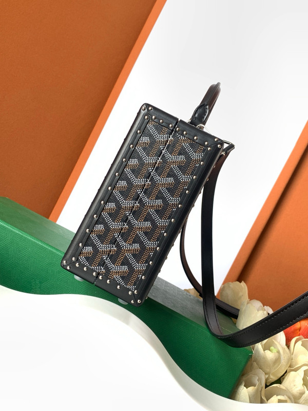 Goyard Grand Hotel Trunk Bag Black