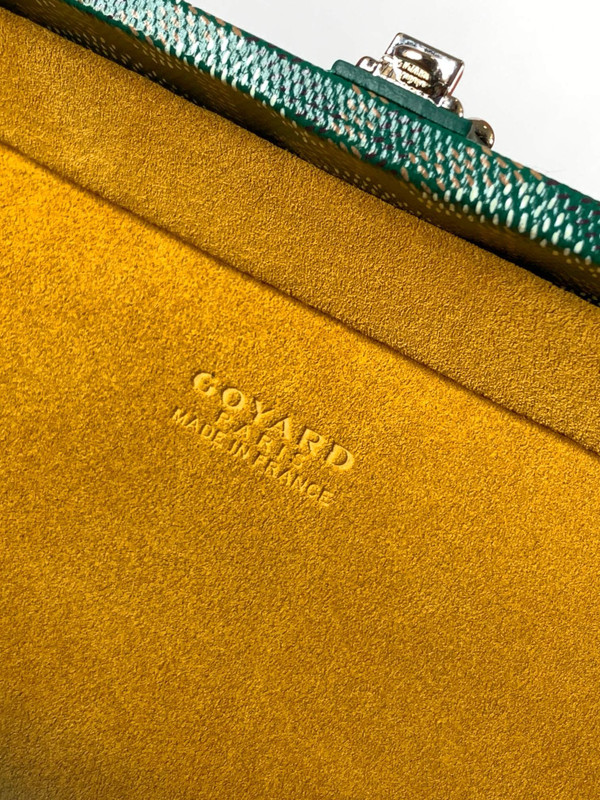 Goyard Grand Hotel Trunk Bag Green