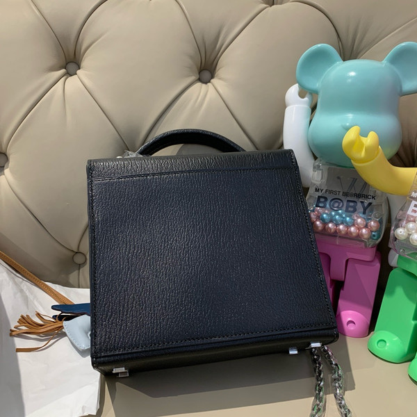 Hermes Cinhetic bag Black With Palladium Hardware