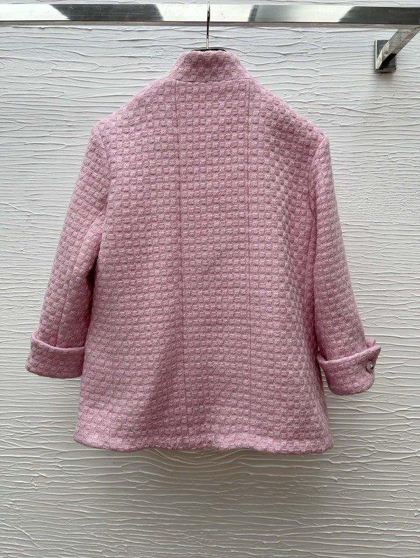CHANEL FALL-WINTER 2024/25   JACKET   Wool Tweed  Light Pink