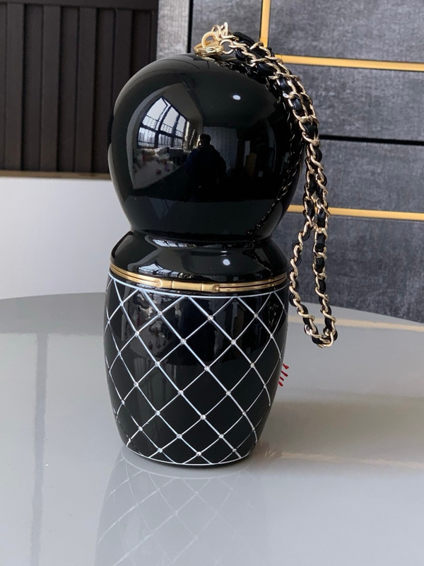 CHANEL Limited Edition Bombay Doll Clutch Bag