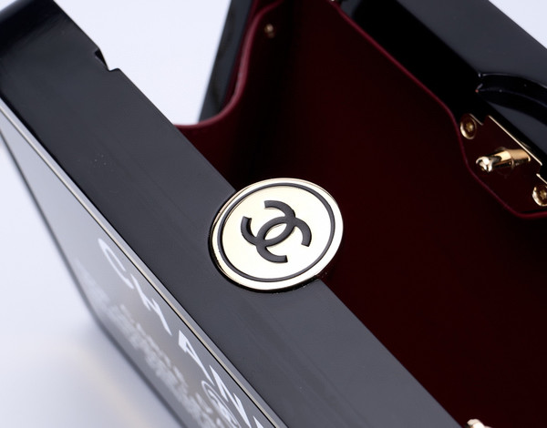 Chanel Minaudière Limited Edition Black Authenticity Card Gold-Tone Hardware