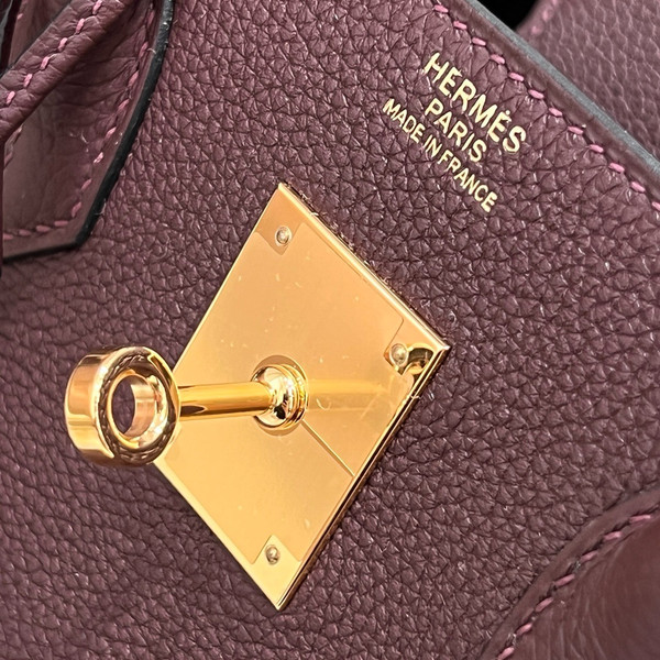 Hermès Roulis Birkin 30 cm Togo Leather Gold Hardware